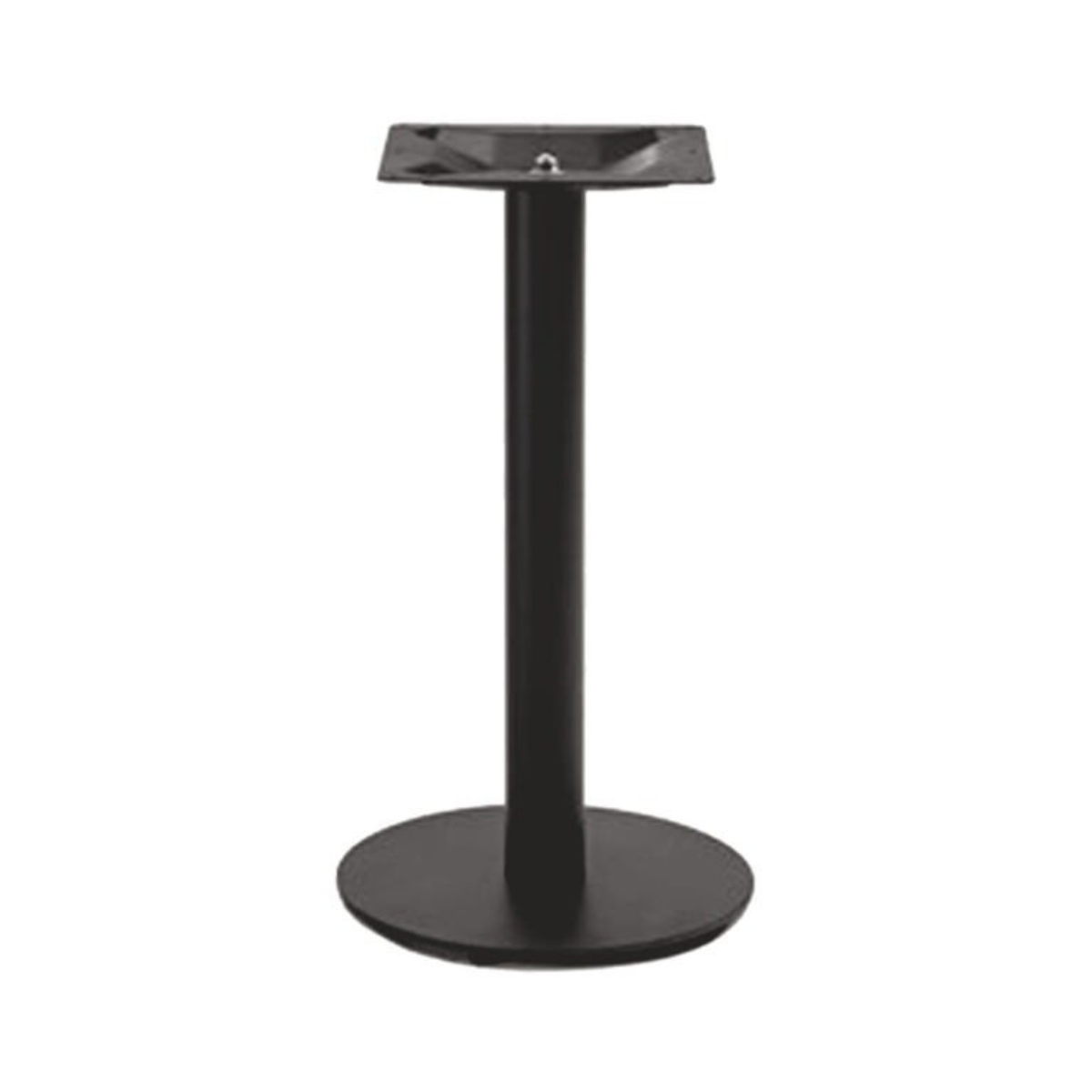 TB JILL CTB 007 Fekete design Asztalbázis — termékkép