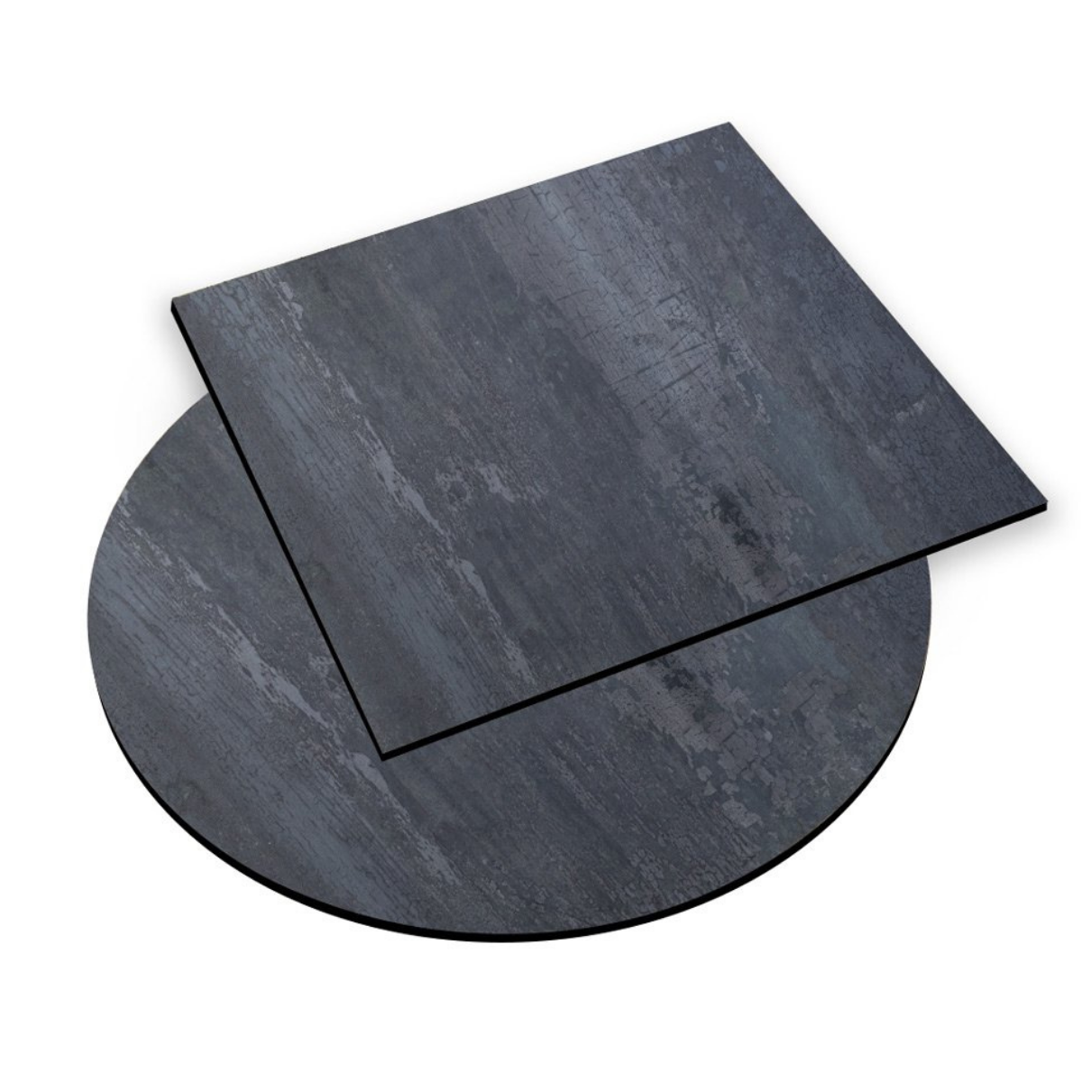 TB DARK PAINTED METAL design Tabletop