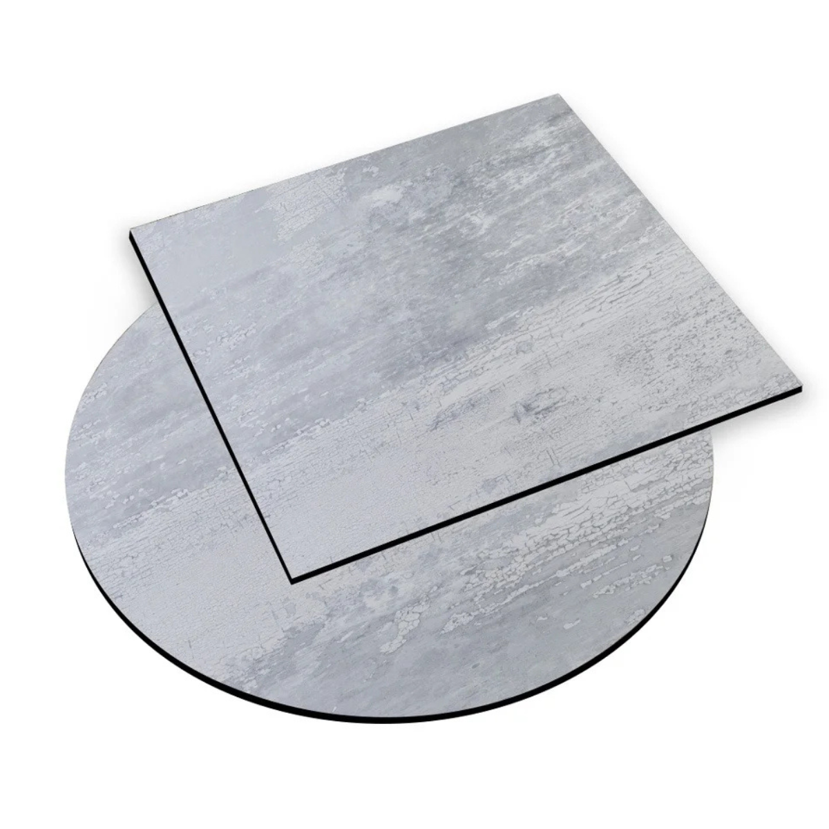 TB CANYON PAINTED METAL RC404 design Asztallap — termékkép