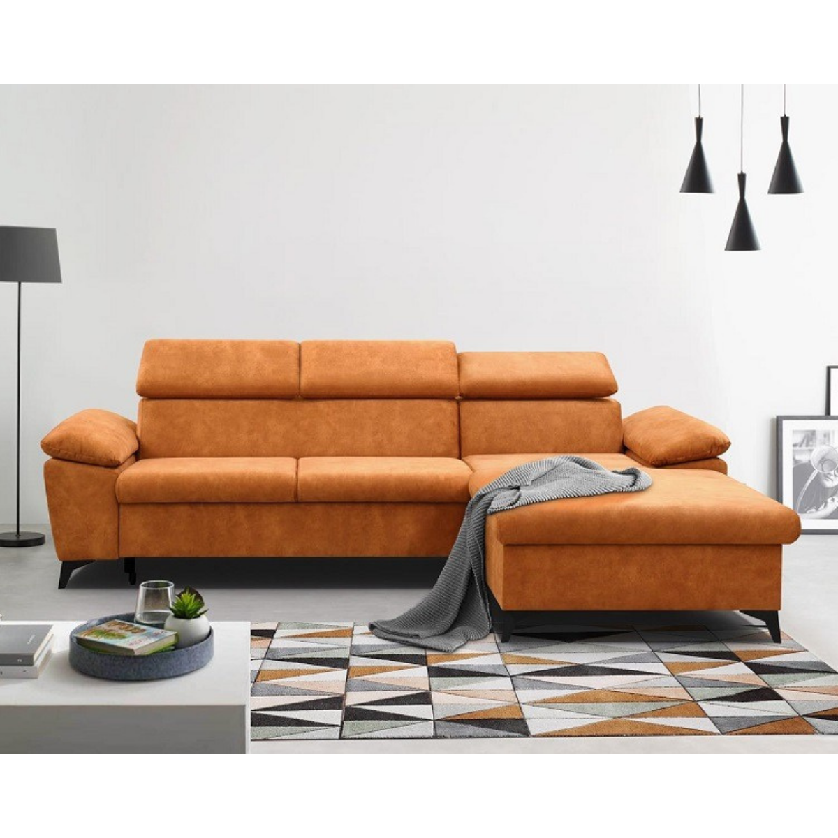 ET COLVEX Multiple colors design Corner Sofa