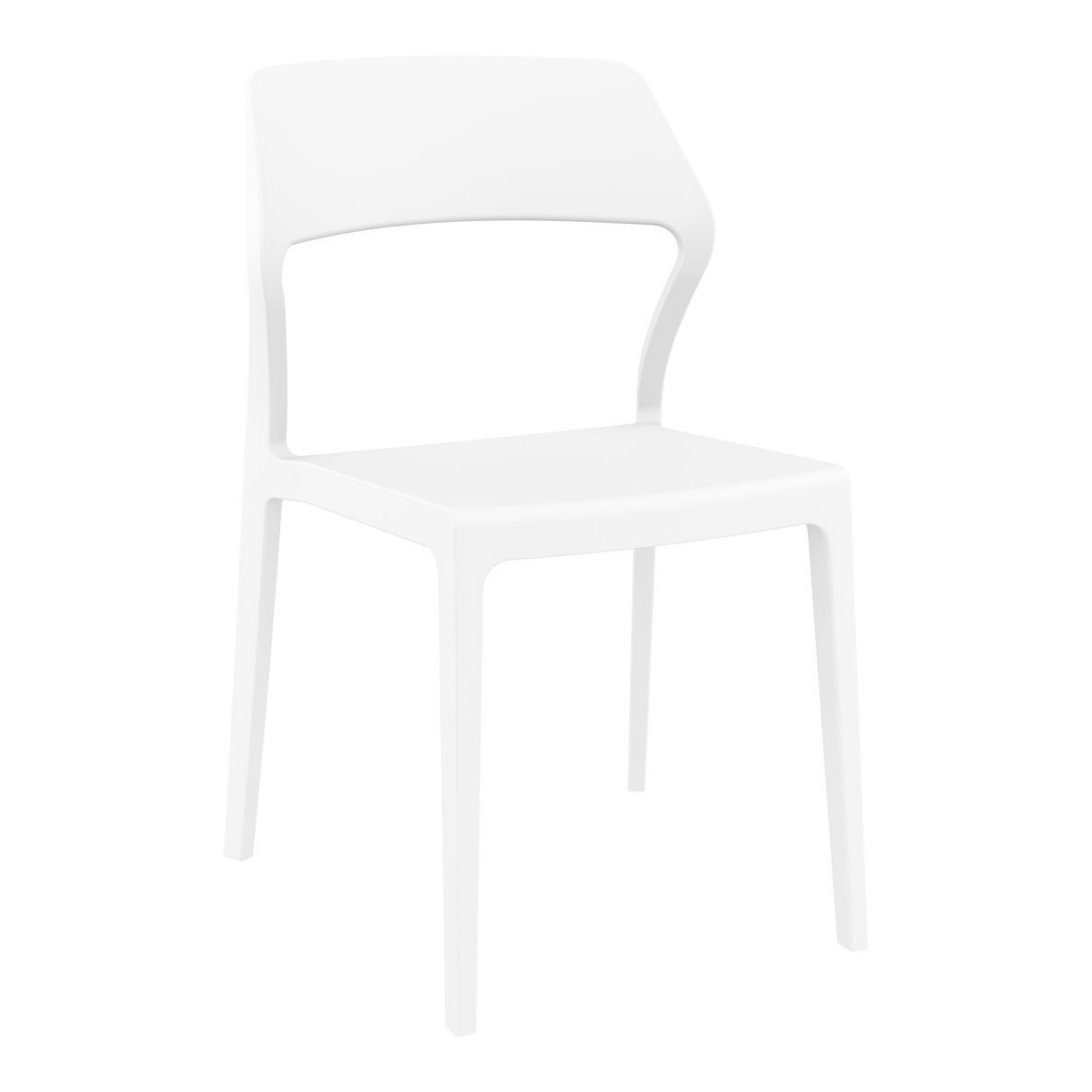 ST SNOW White design Plastic outdoor chair