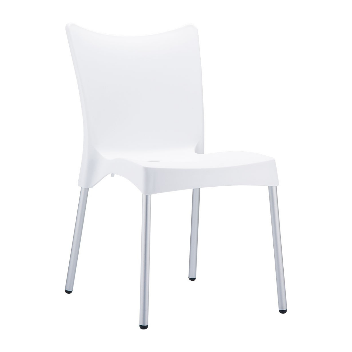 ST JULIETTE White design Plastic outdoor chair