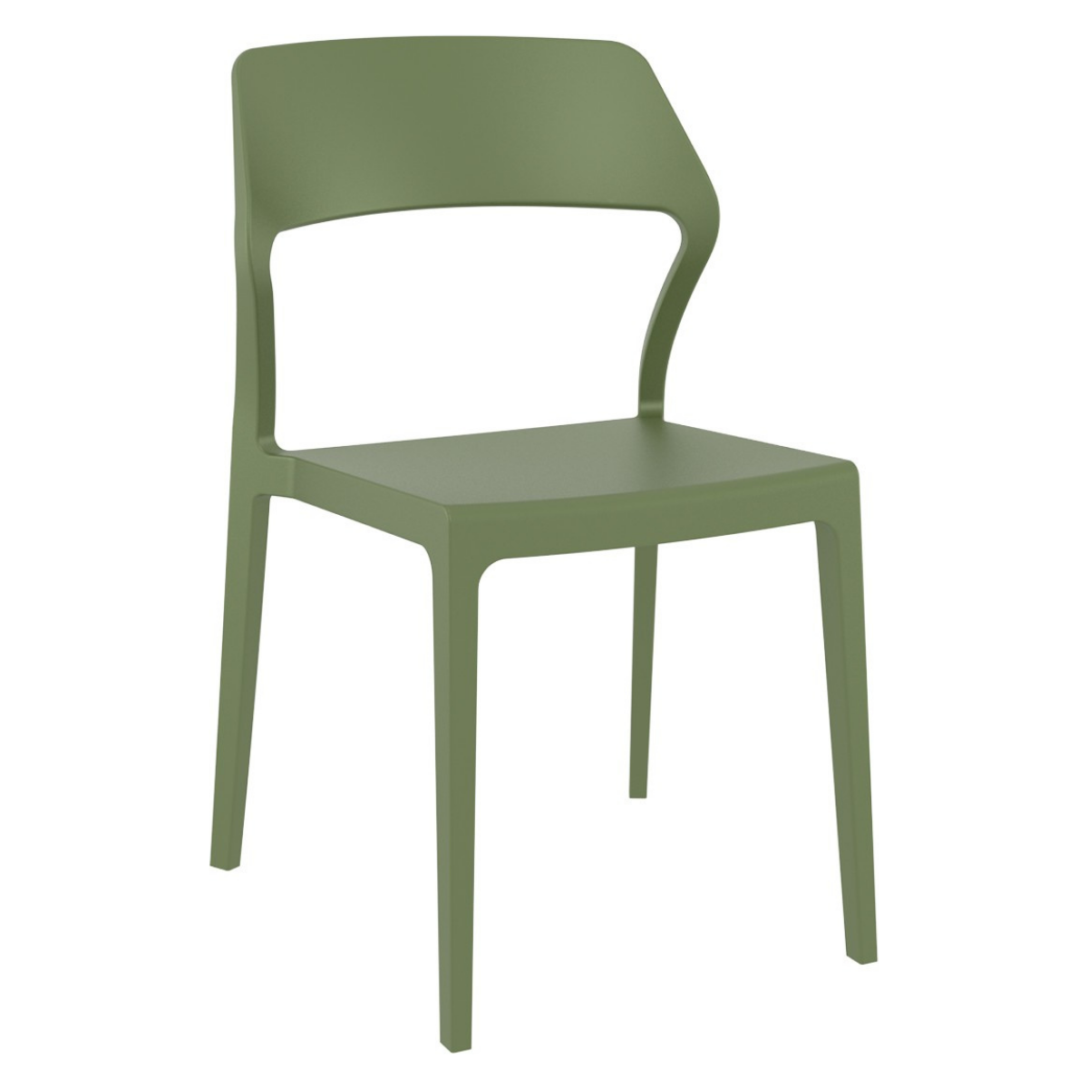 ST SNOW Green design Plastic outdoor chair
