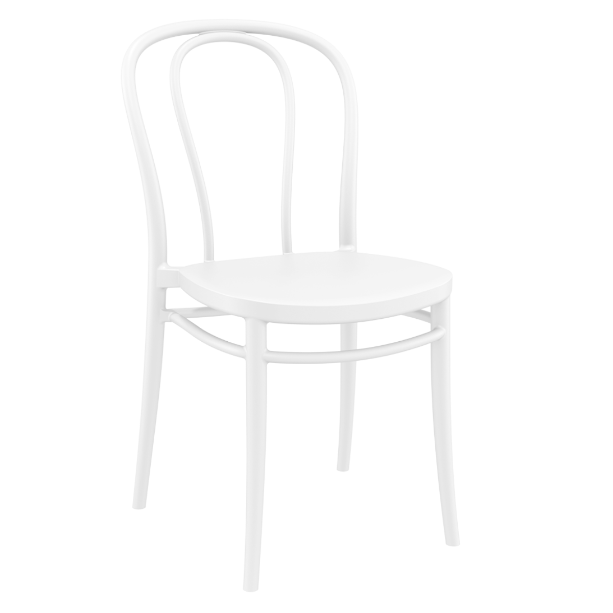 ST VICTOR White design Plastic outdoor chair