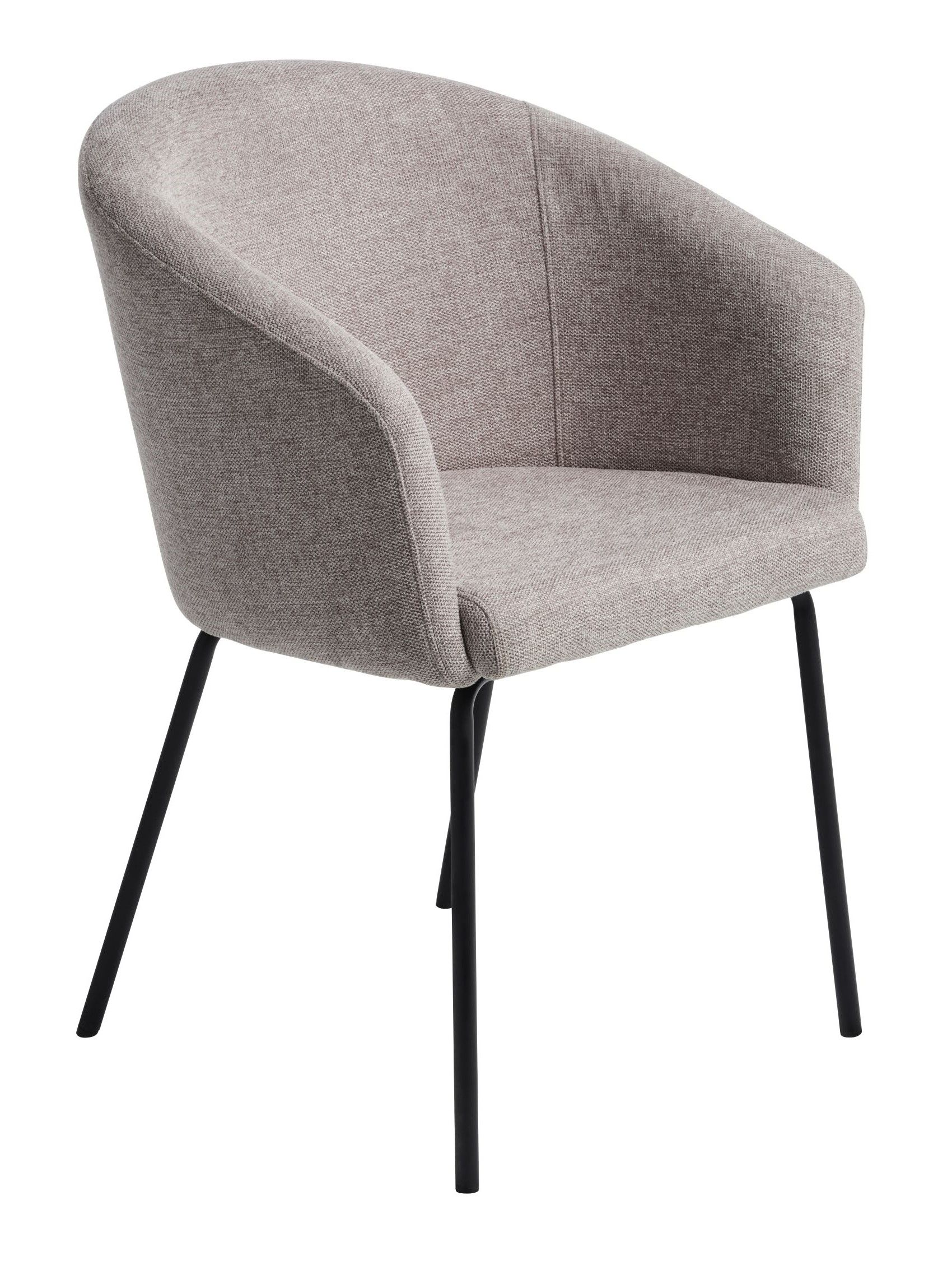 AT LUTHER Grey design Upholstered indoor chair