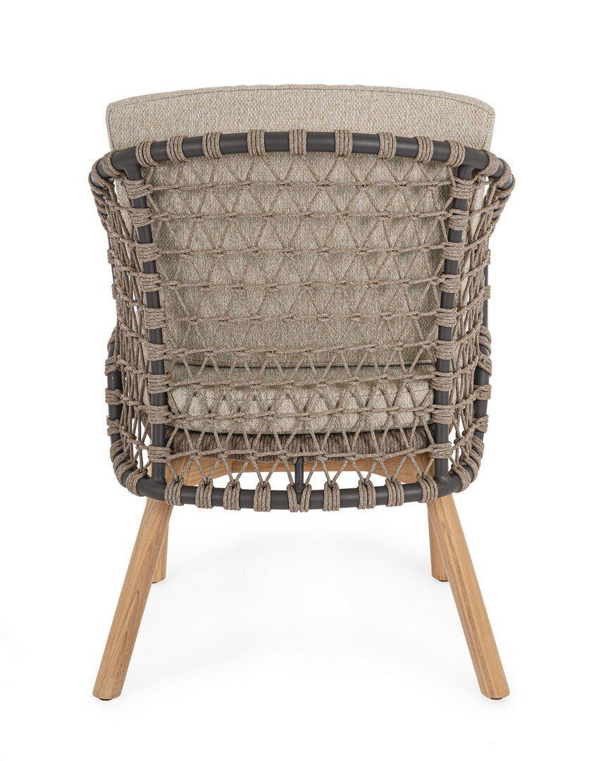 BT LARIA LAST 2 PCS Beige design Wicker chair