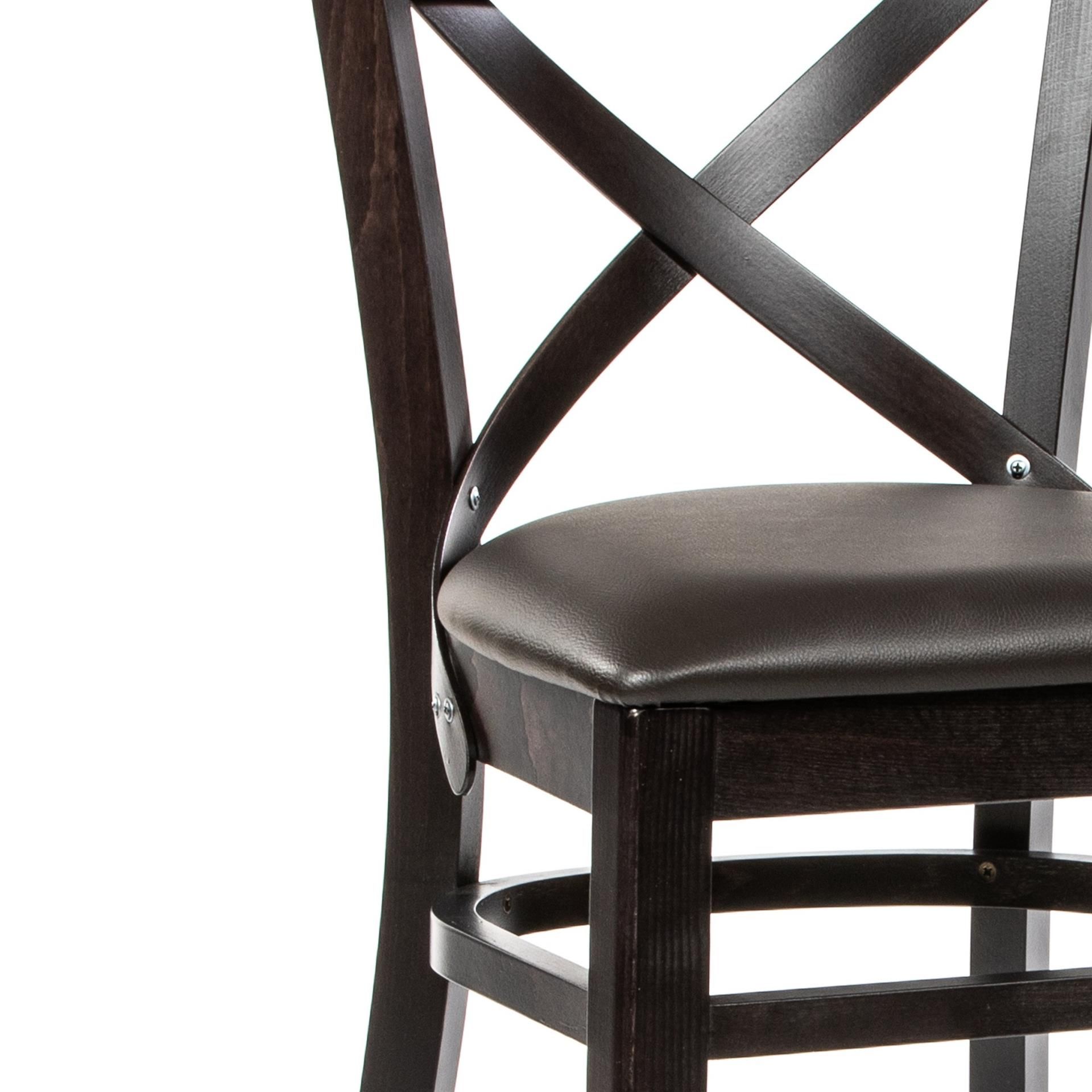LUCA design Wooden indoor bar stool