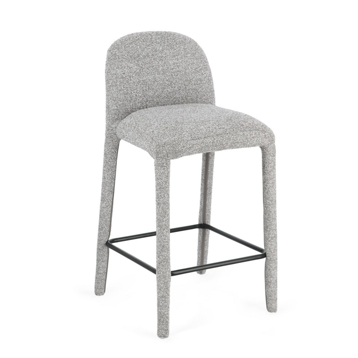 BT ANKARA Grey design Upholstered bar stools