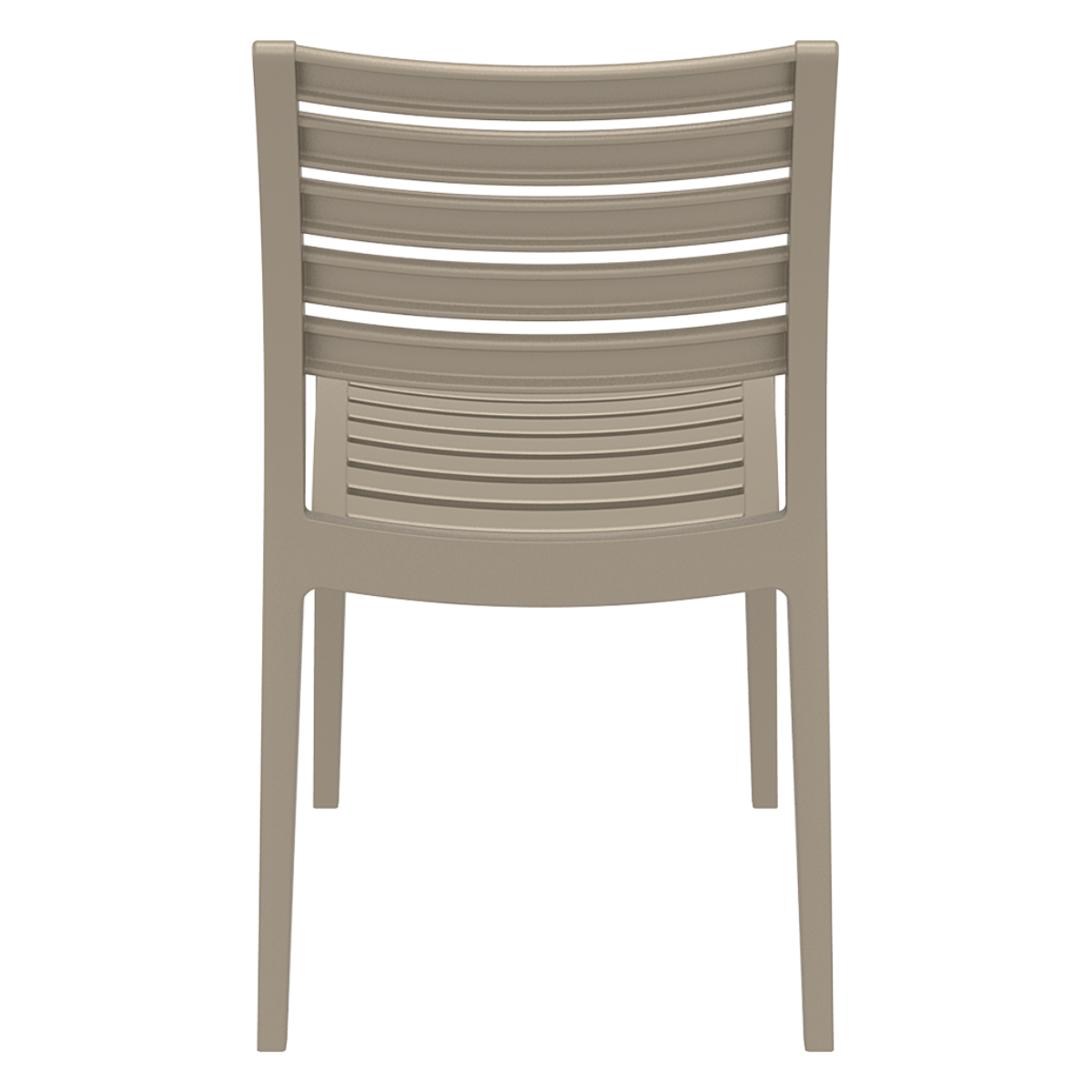 ST ARES Taupe design Plastic garden chair