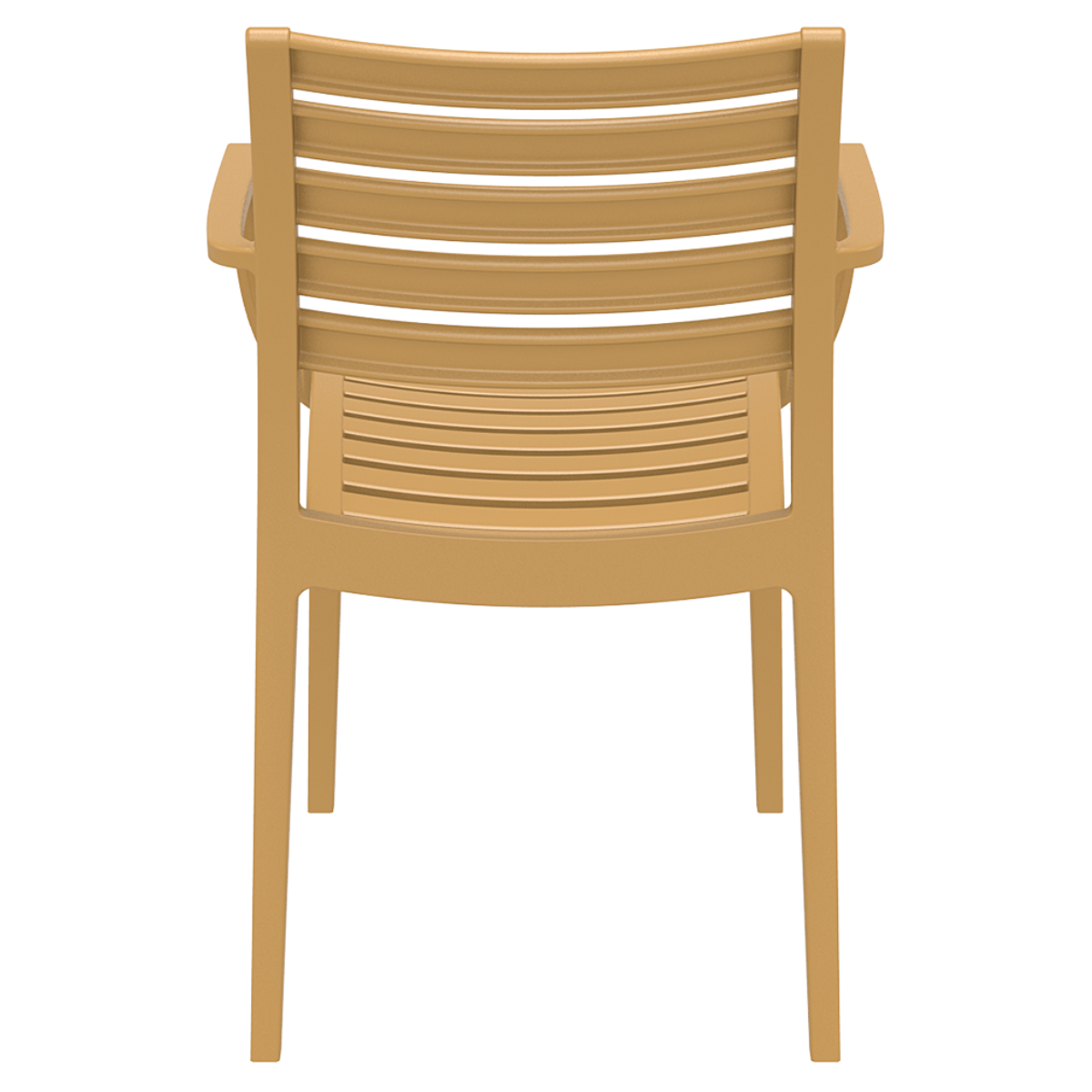 ST ARANA Yellow design Plastic outdoor chairs