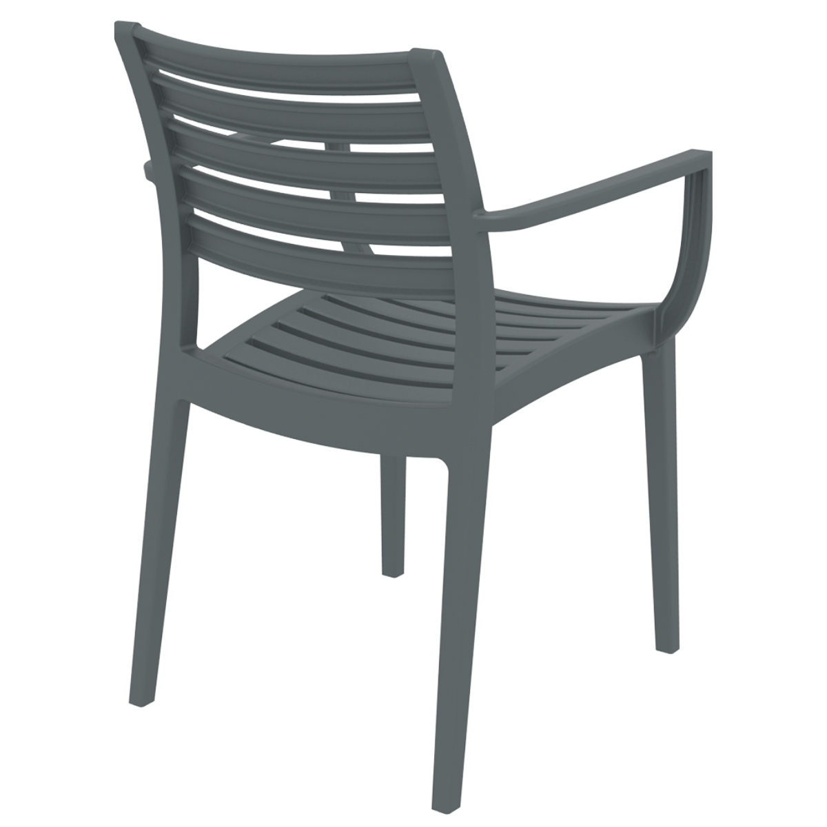 ST ARTEMIS Grey design Plastic garden chair