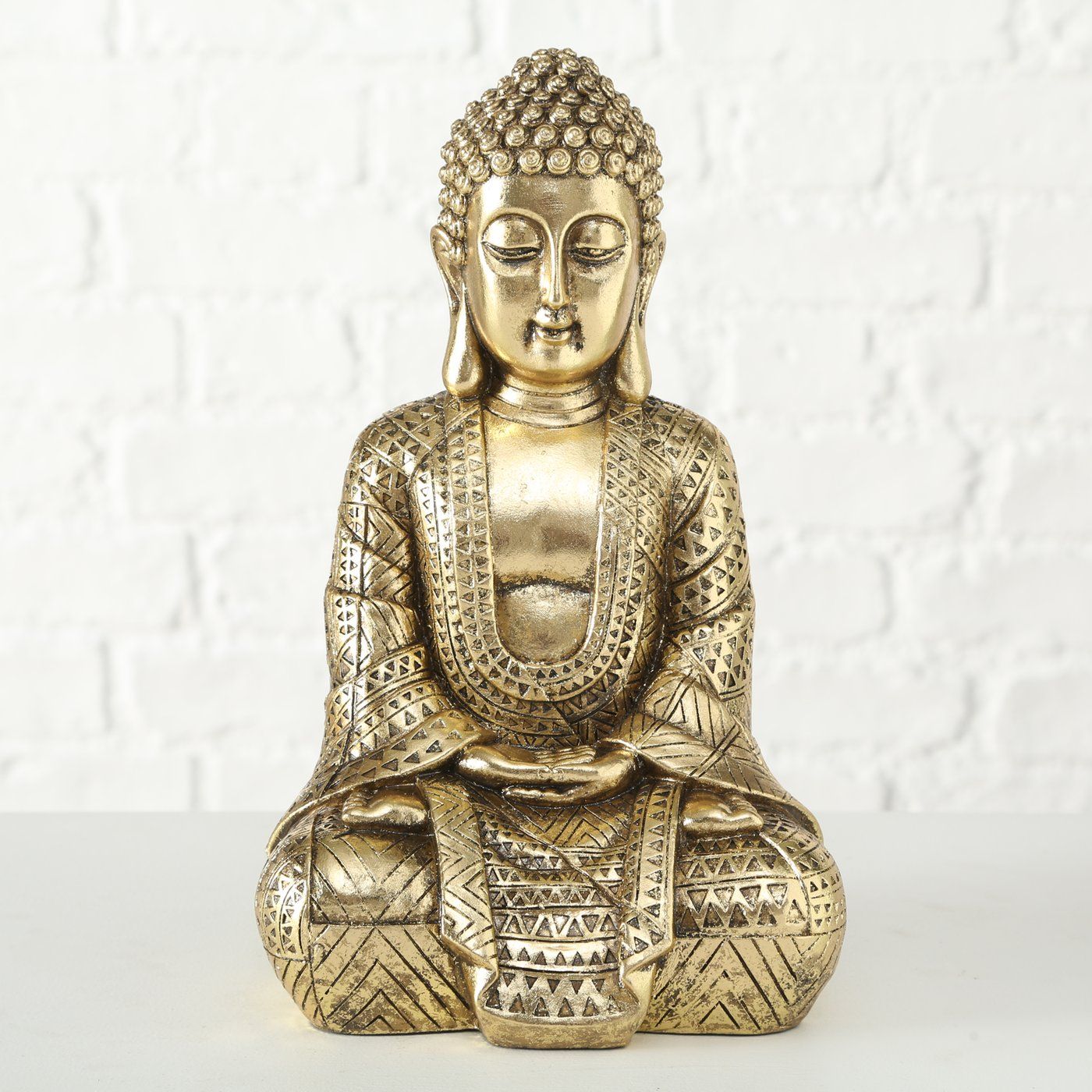 B GOLDEN BUDDHA Gold design Table decor