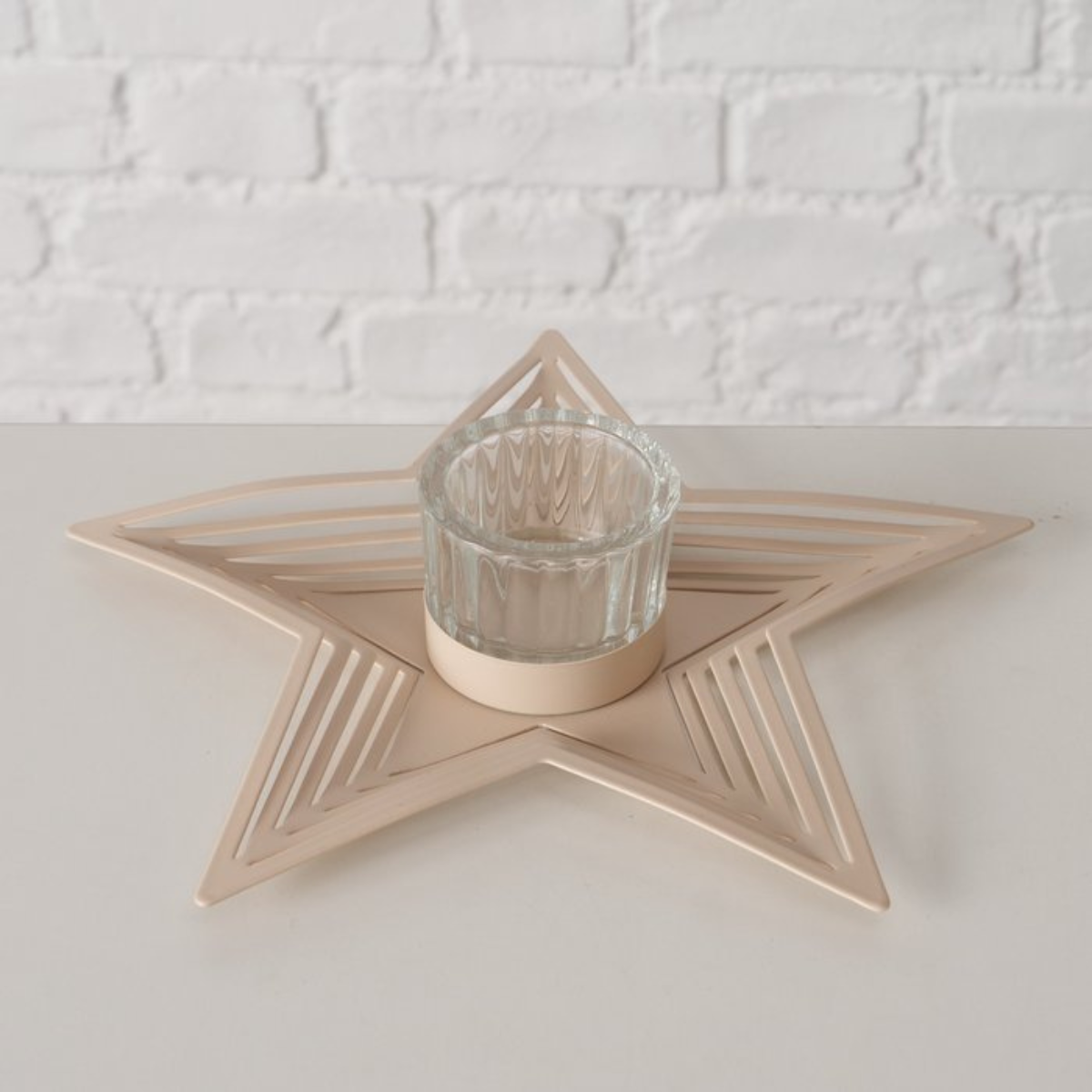 B SPARKLY Beige design Table decor