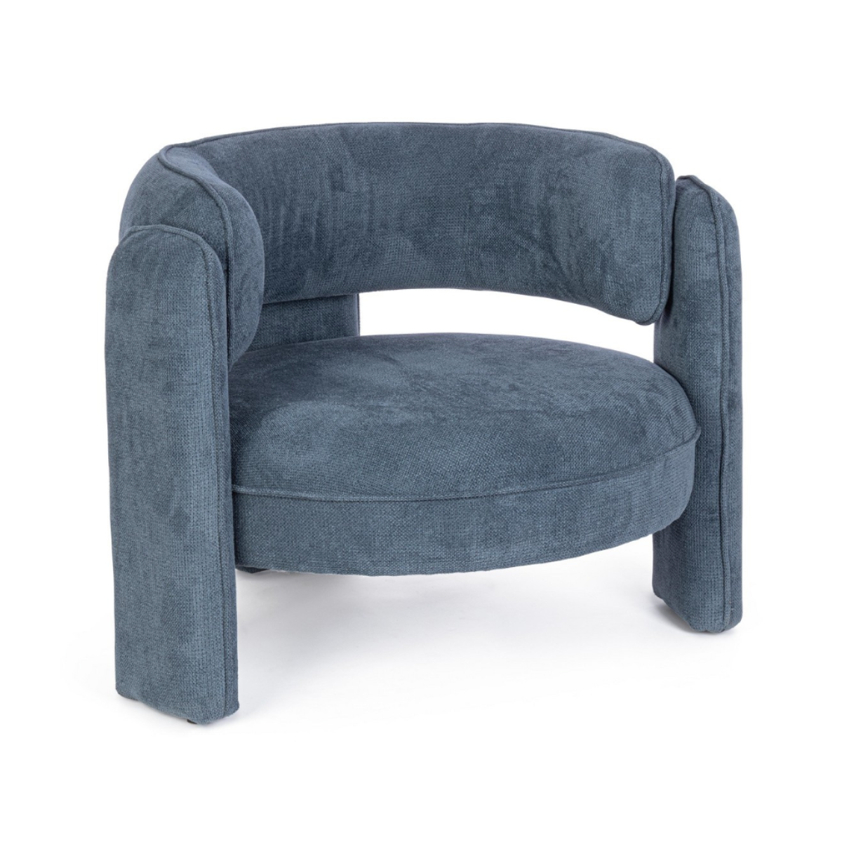 BT AMARA Blue design Upholstered armchairs