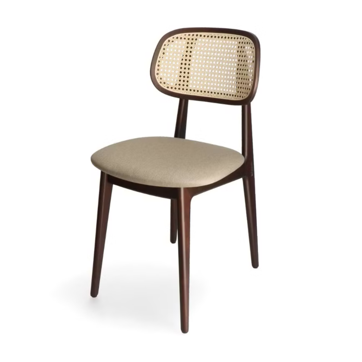XTON BONNIE Brown Scandinavian Wooden chairs