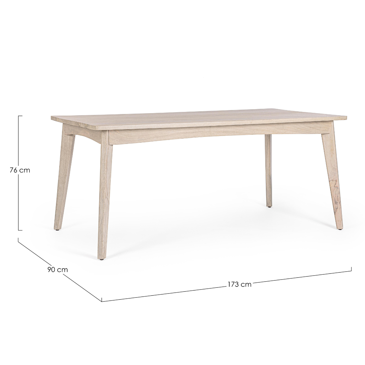 BT CRESSIDA Beige elegant Indoor fixed dining table