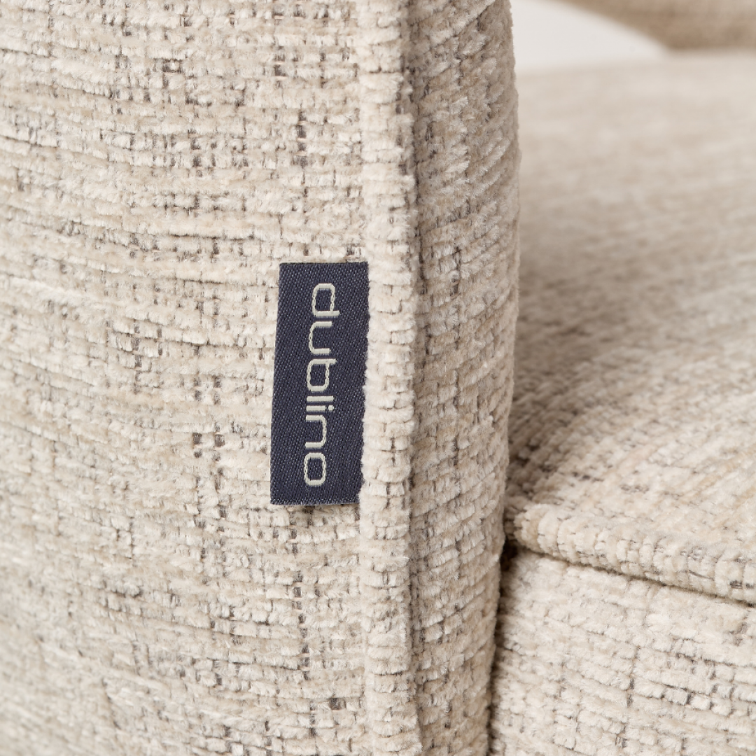 DL MICKEY LINEN Beige design Upholstered chairs