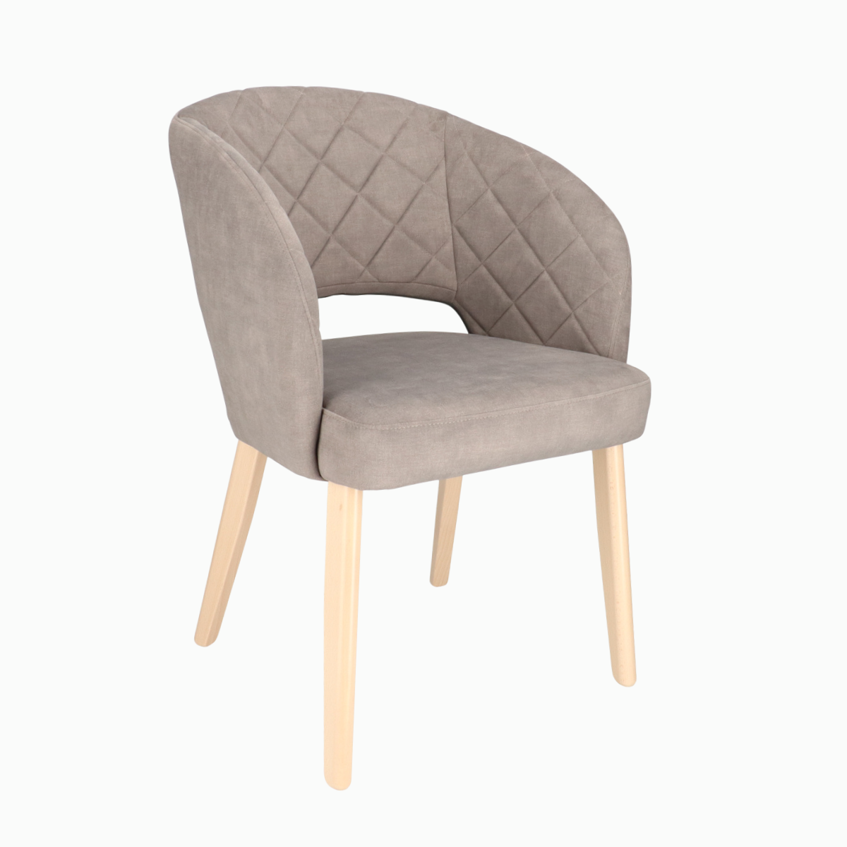 DN AMANDA Grey classic Upholstered chairs
