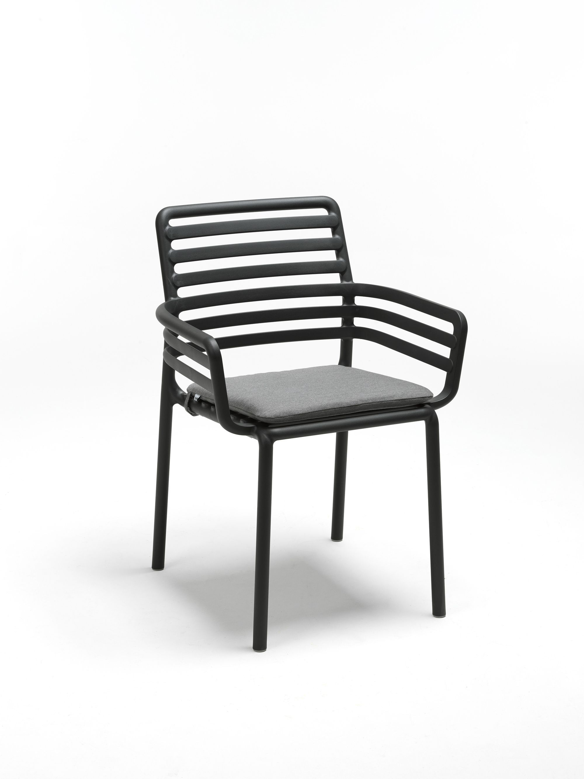NARDI DOGA Grey design Plastic outdoor chairs