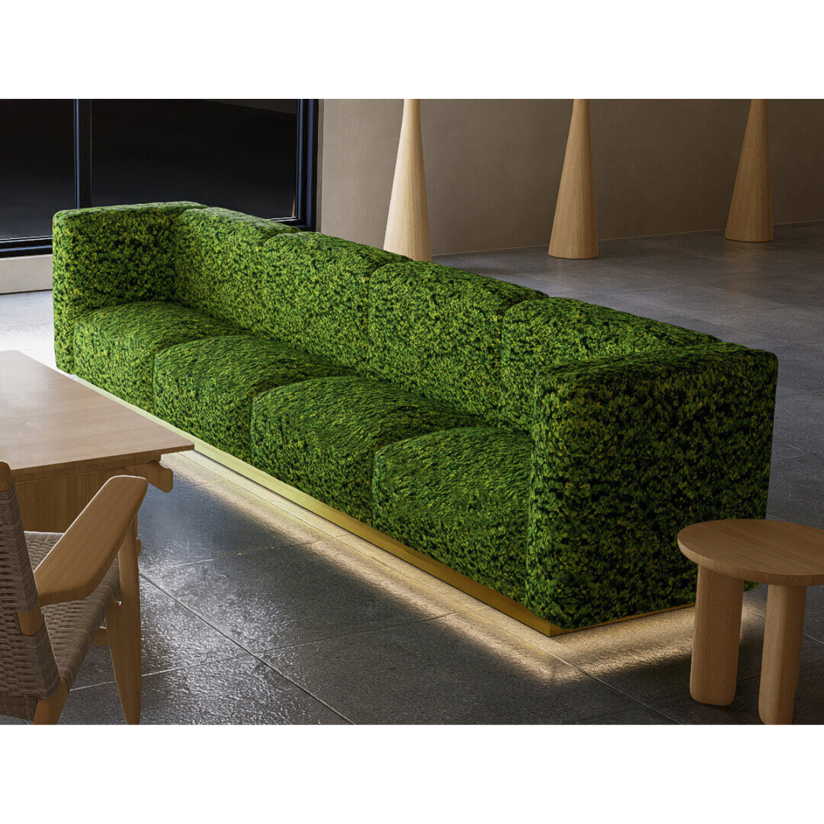 DUBLINO BY VARRODESIGN ESTEBAN CLUB Zöld design DUBLINO BY VARRODESING FURNITURE COLLECTION