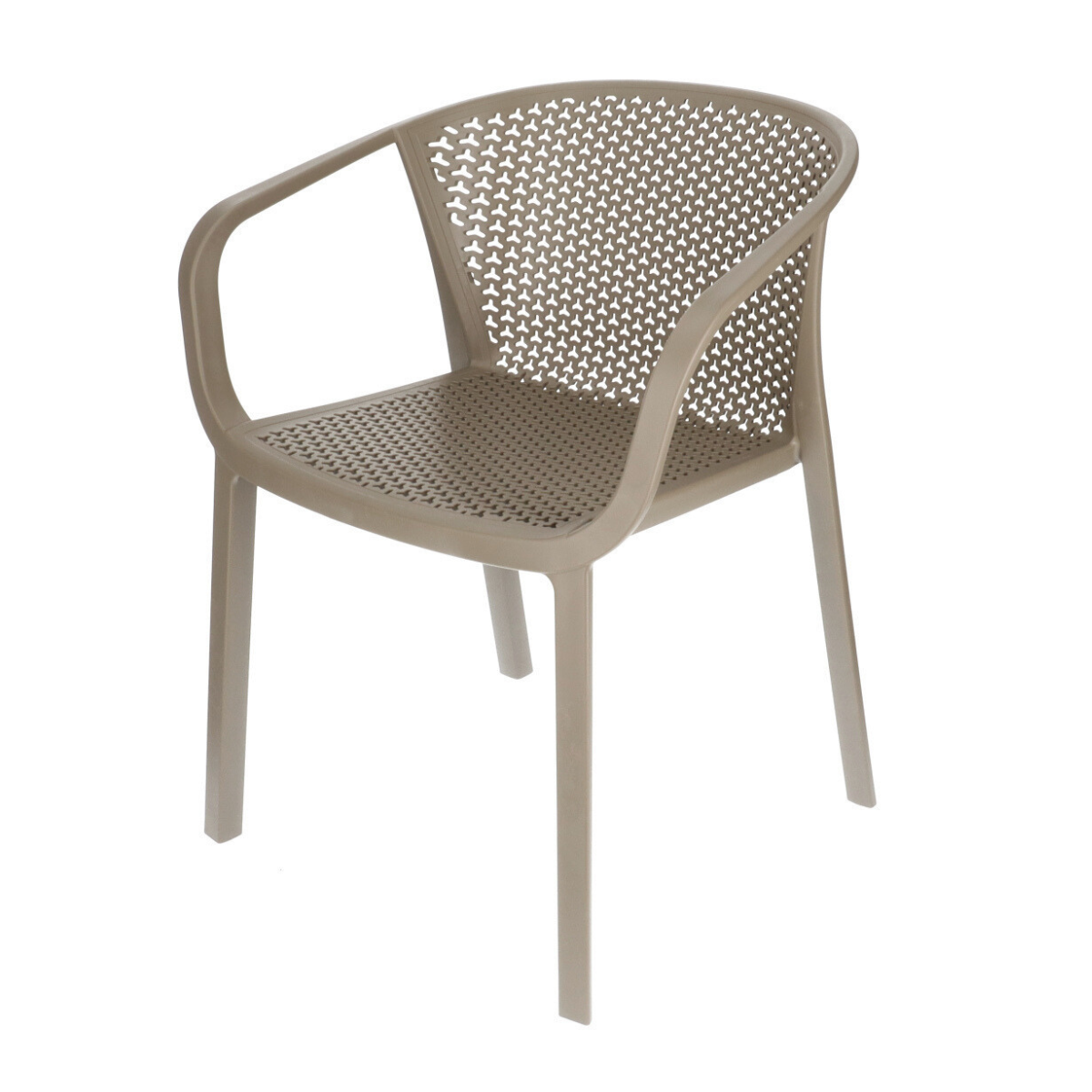 G GIANOVE Brown modern Plastic outdoor chairs