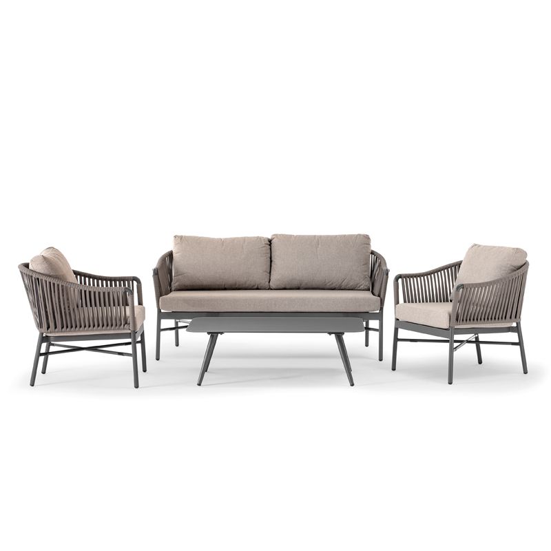 GR MONACO Taupe design Garden sofa set