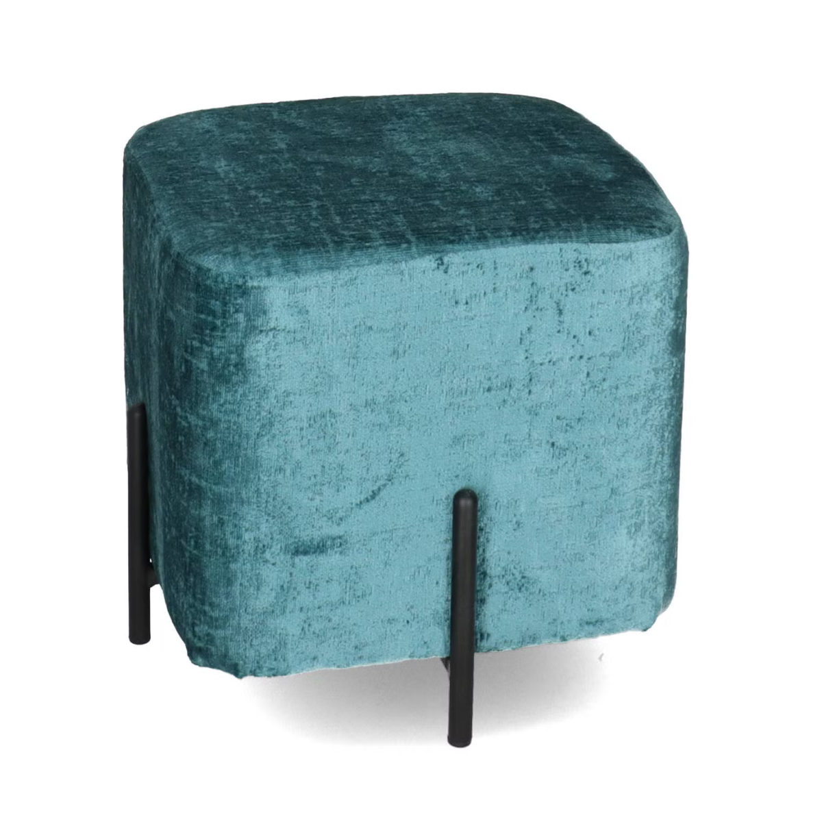 KAP RUBIK Turquoise modern Pouf