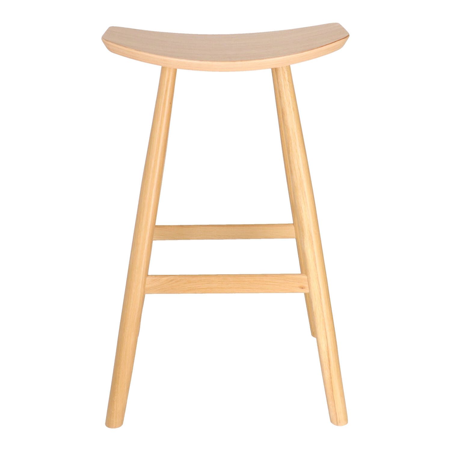 K XTON KYOTO Natural Scandinavian Wooden bar stools