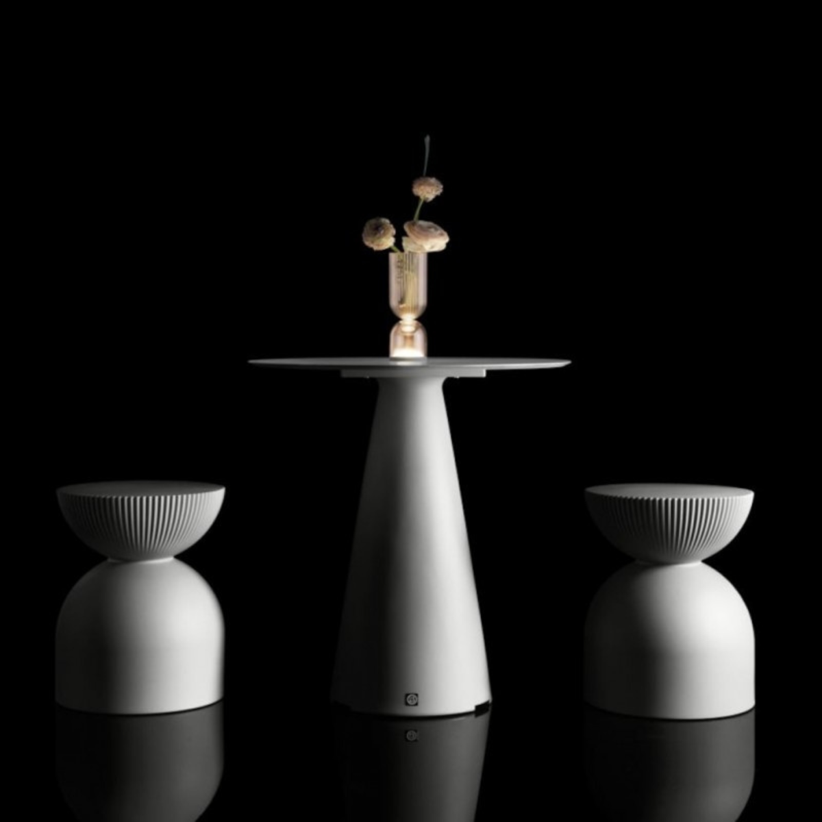 LX ARABA LAMP B White design Outdoor table lamp