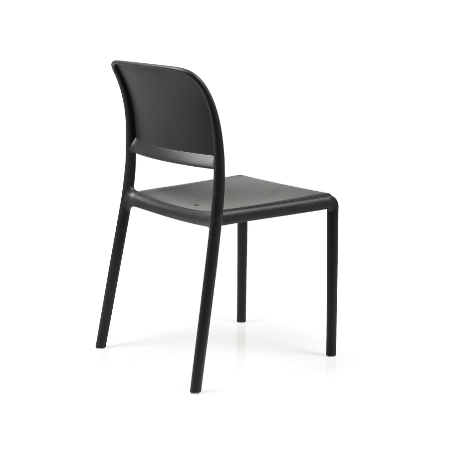 NARDI RIVA BISTROT Grey minimalist Plastic outdoor chairs