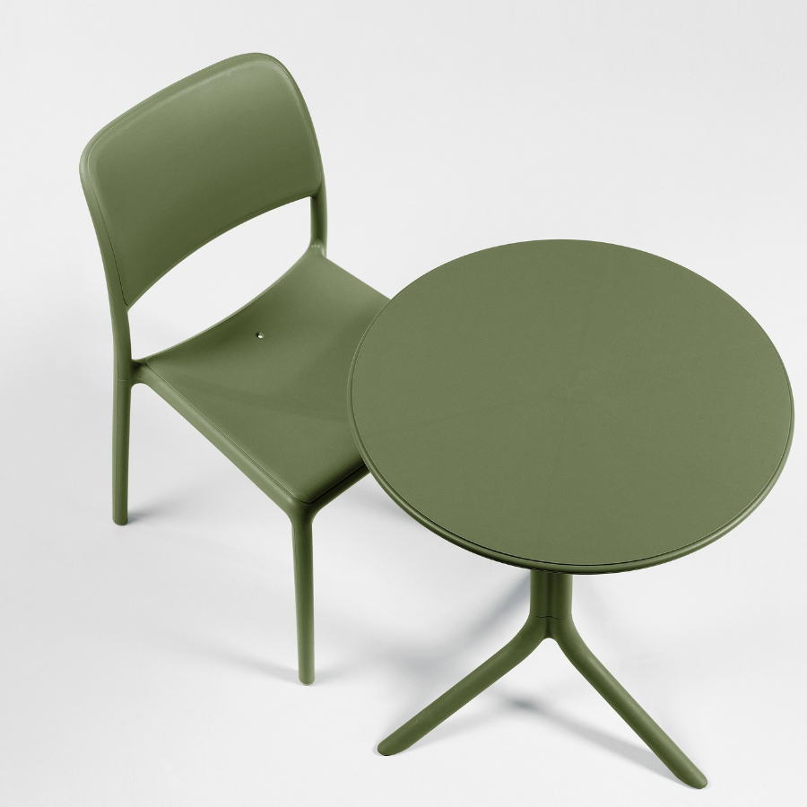 NARDI RIVA Green classic Plastic outdoor chairs