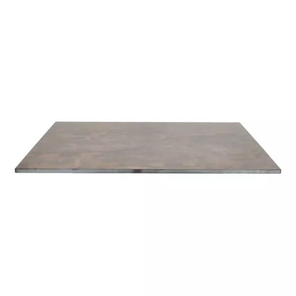 SP MANHATTAN / METALIC 80x80 Grey industrial Indoor tabletops