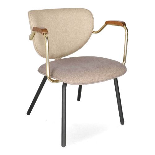 NI ROXY Brown vintage Upholstered chairs