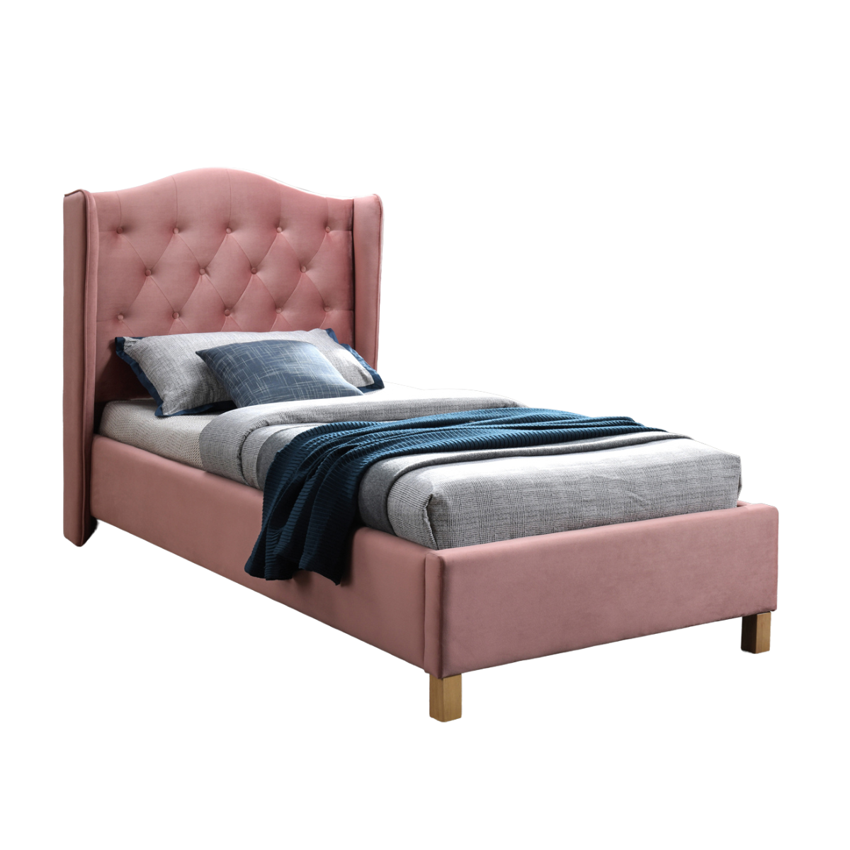 SI NOVA 90X200 Pink design Bed