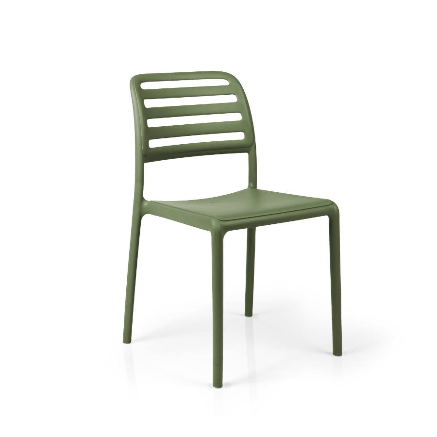 NARDI COSTA BISTROT Green modern Plastic outdoor chairs