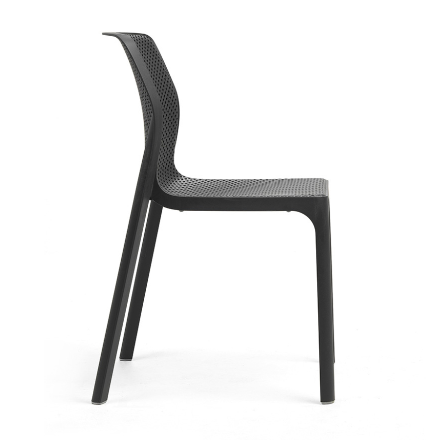 NARDI BIT Grey minimalist Plastic outdoor chairs