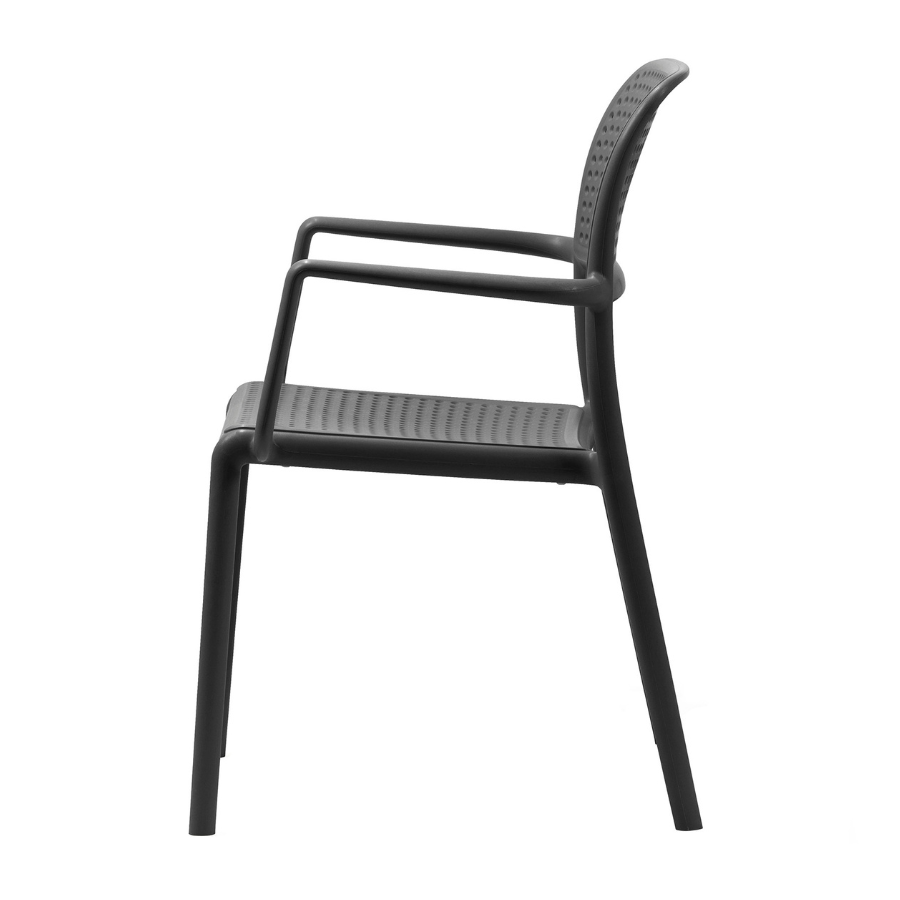 NARDI BORA Grey classic Plastic outdoor chairs