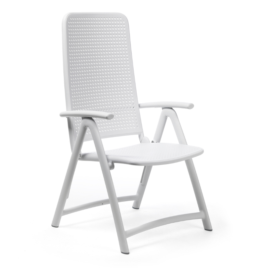 NARDI DARSENA White modern Plastic outdoor chairs