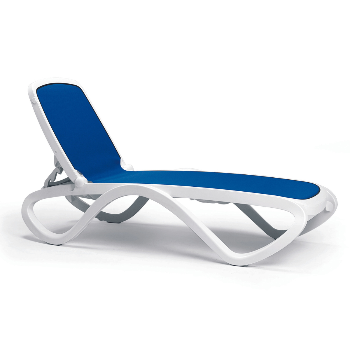 NARDI OMEGA White classic Plastic sun loungers
