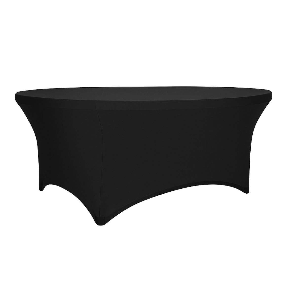 DL TABLE SPANDEX R180 Black classic Spandex covers