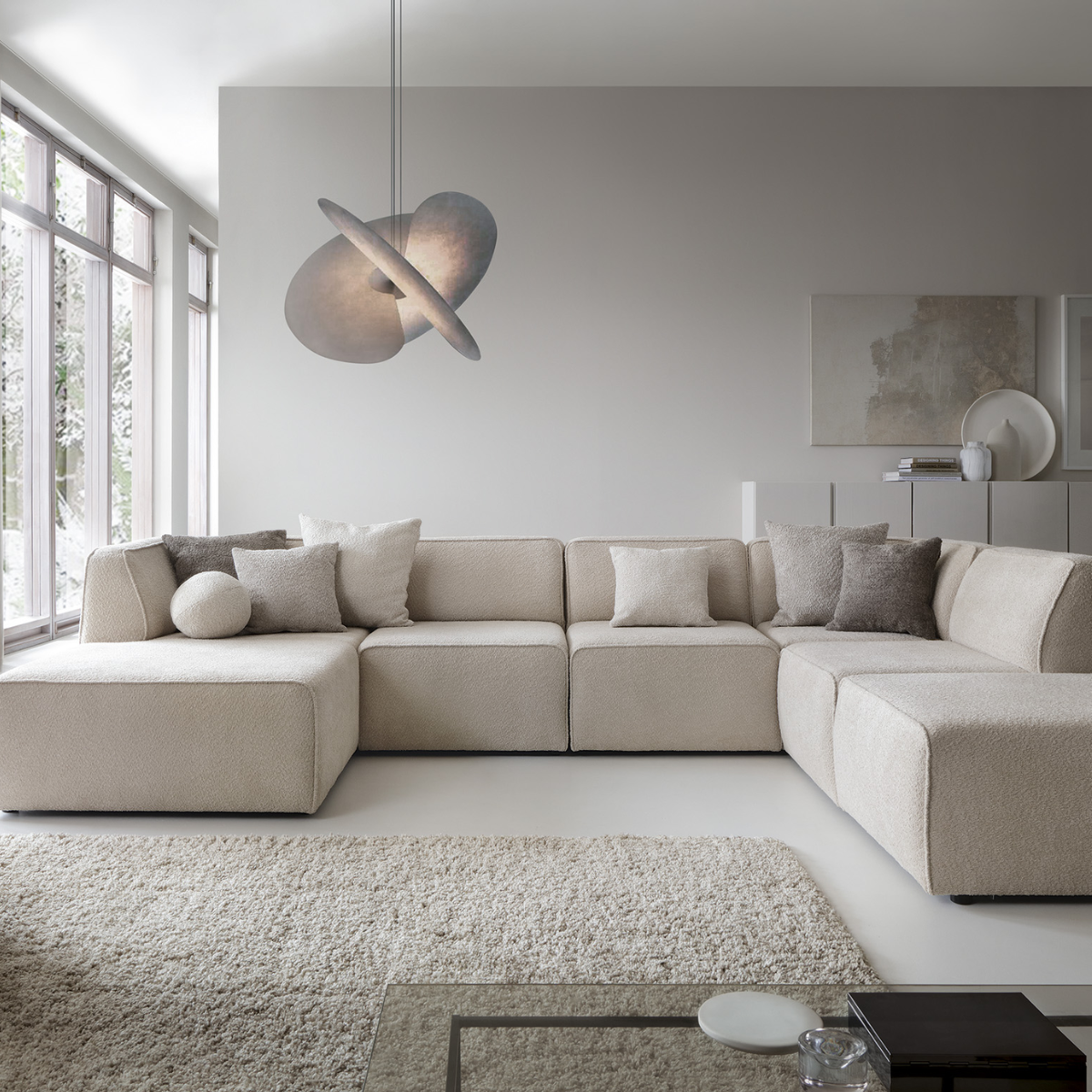 PZ REFRESH Beige modern Corner sofas
