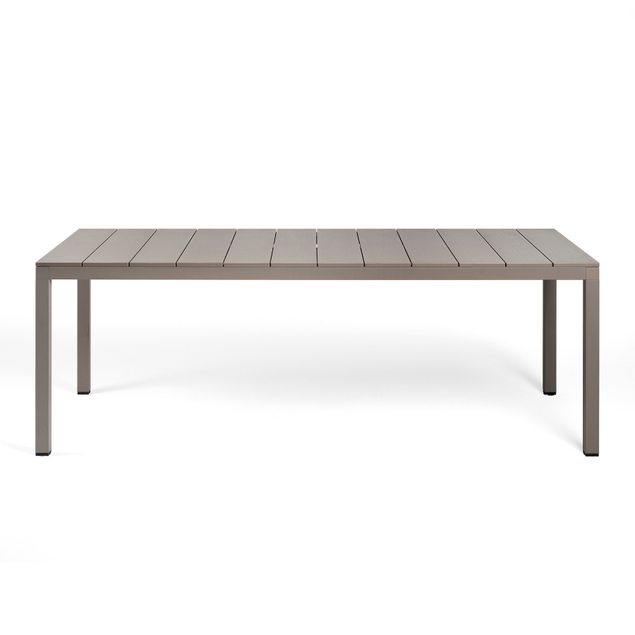 NARDI RIO ALU 210 FIX Taupe modern Complete outdoor tables