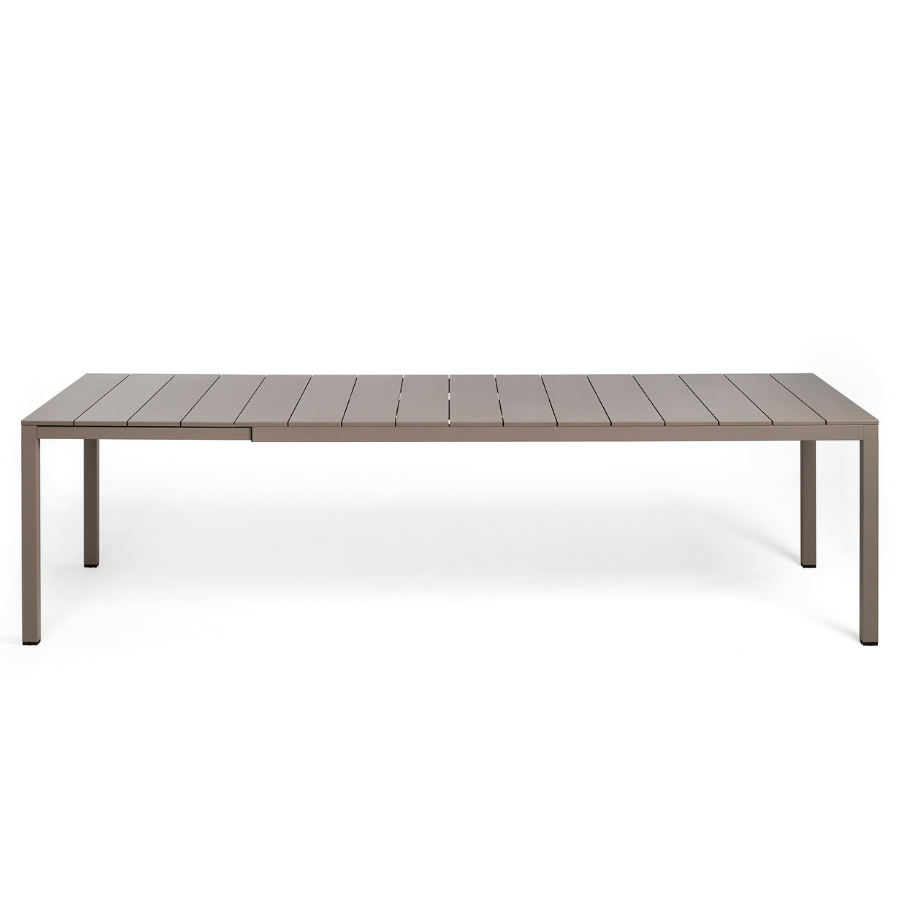 NARDI RIO ALU 210-280 EXT Taupe modern Complete outdoor tables