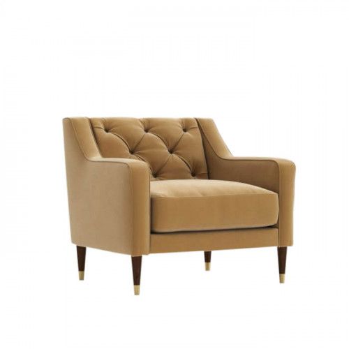 SH RICHI Brown elegant Upholstered armchairs