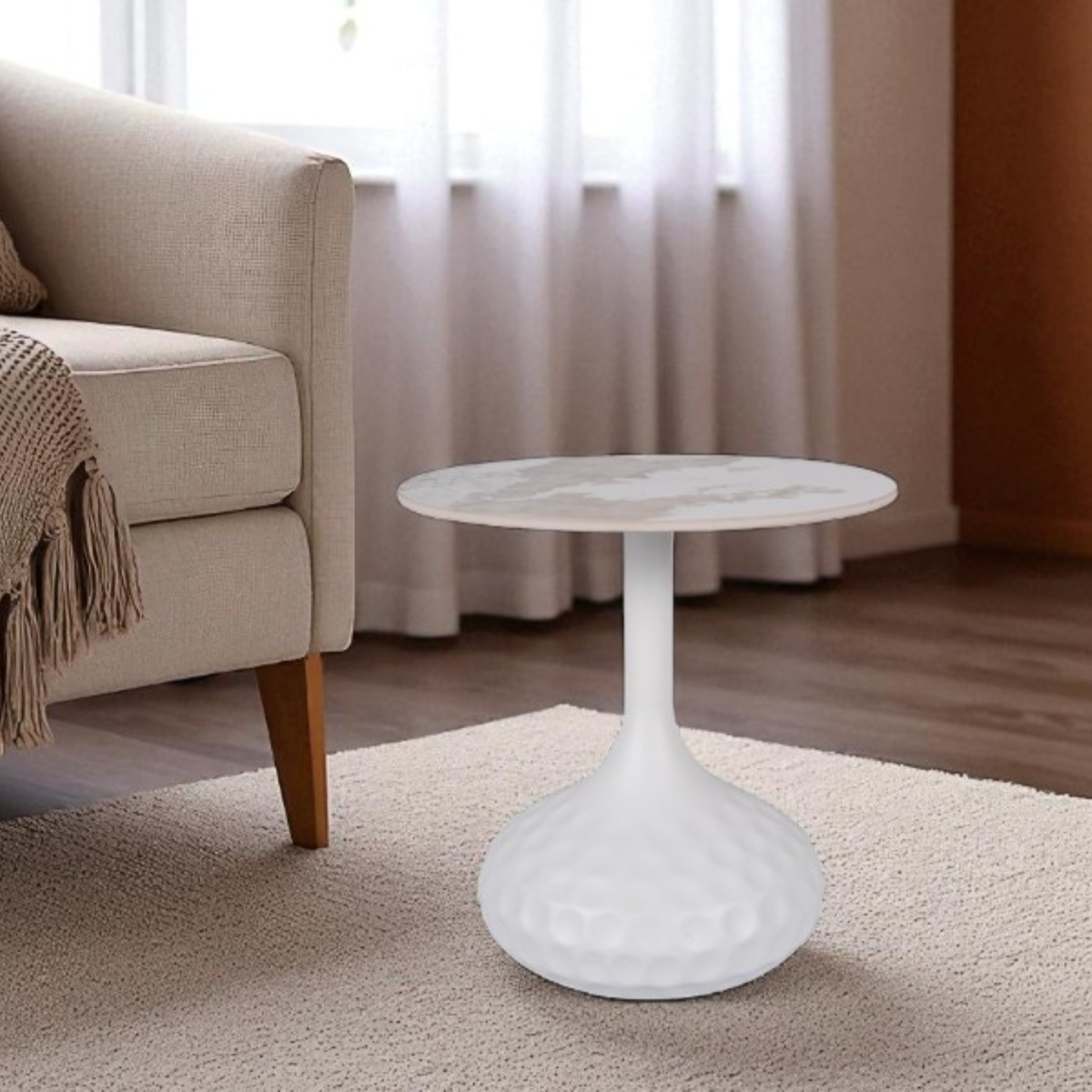 SI SOLE White design Coffee table
