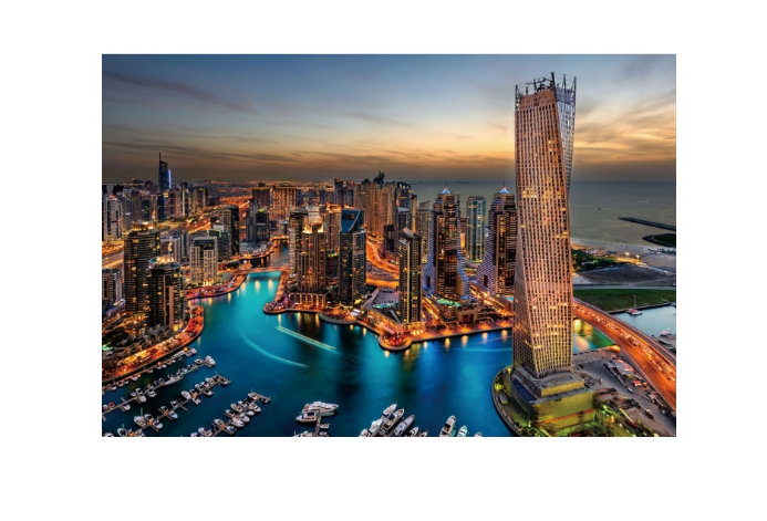 SI CITY VIEW DUBAI design Wall decor