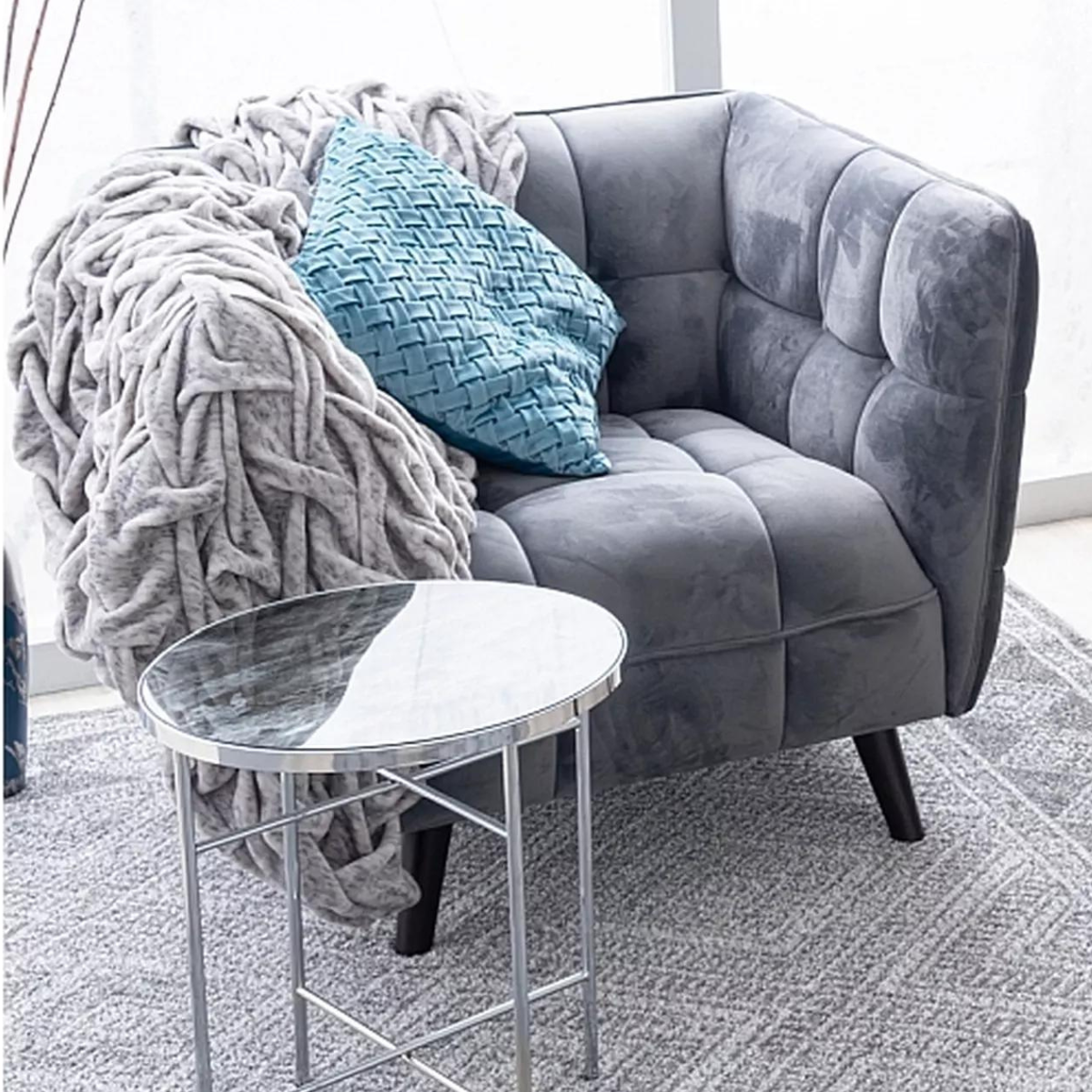 SI CASTEL Grey design Sofa