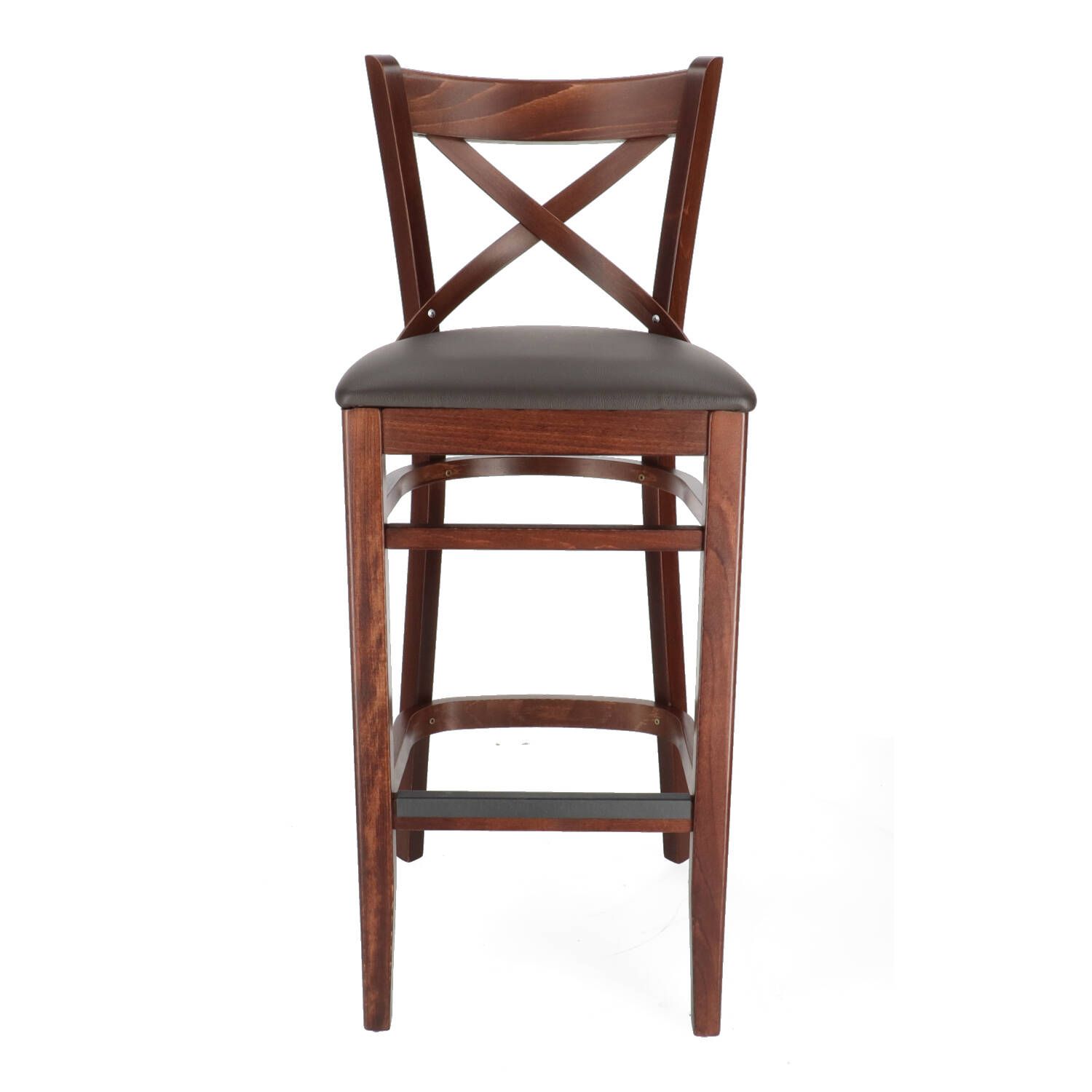 XTON 04 UP Brown Scandinavian Wooden bar stools