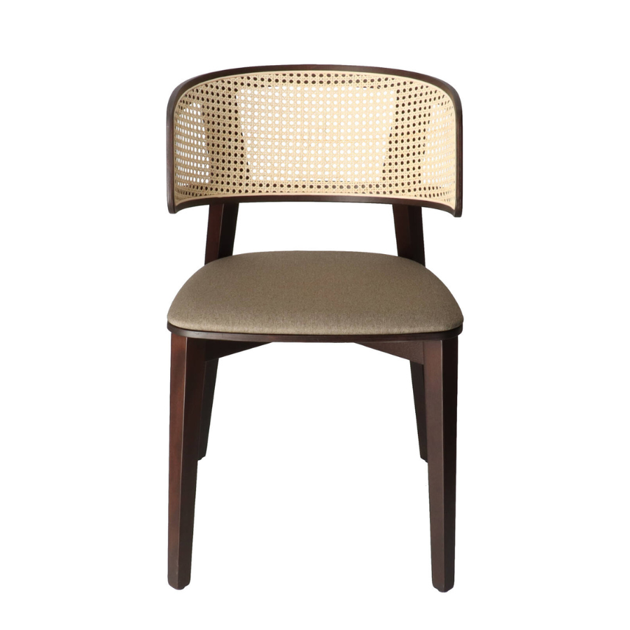 XTON SARAH Brown Scandinavian Wooden chairs