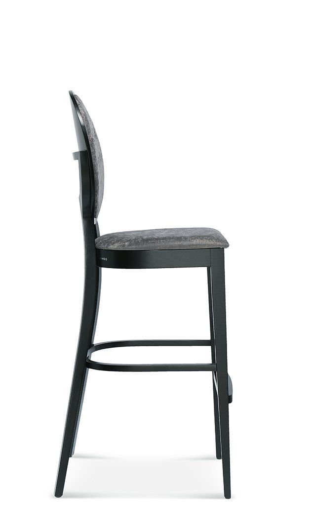 C- 3520 Szürke elegáns Kárpitozott bárszékek